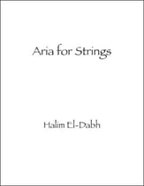 ARIA FOR STRINGS P.O.D. cover